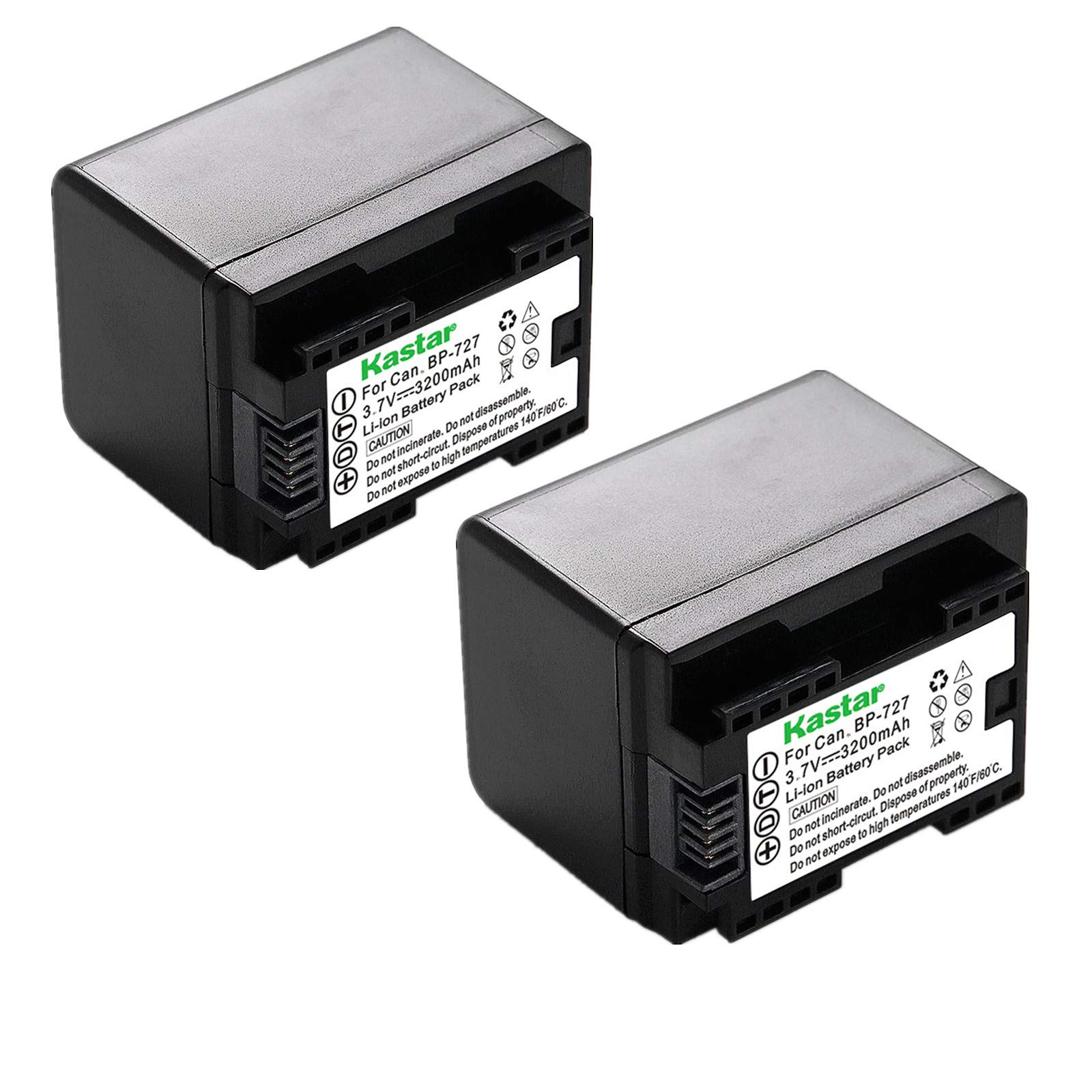 Amazon.com : Kastar Fully Decoded Battery (2-Pack) for Canon BP